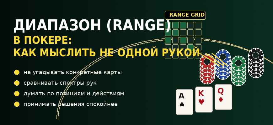 Диапазон (range) в покере